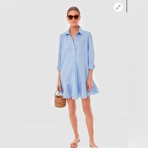 Tuckernuck Chambray Callahan Shirt Dress, size S